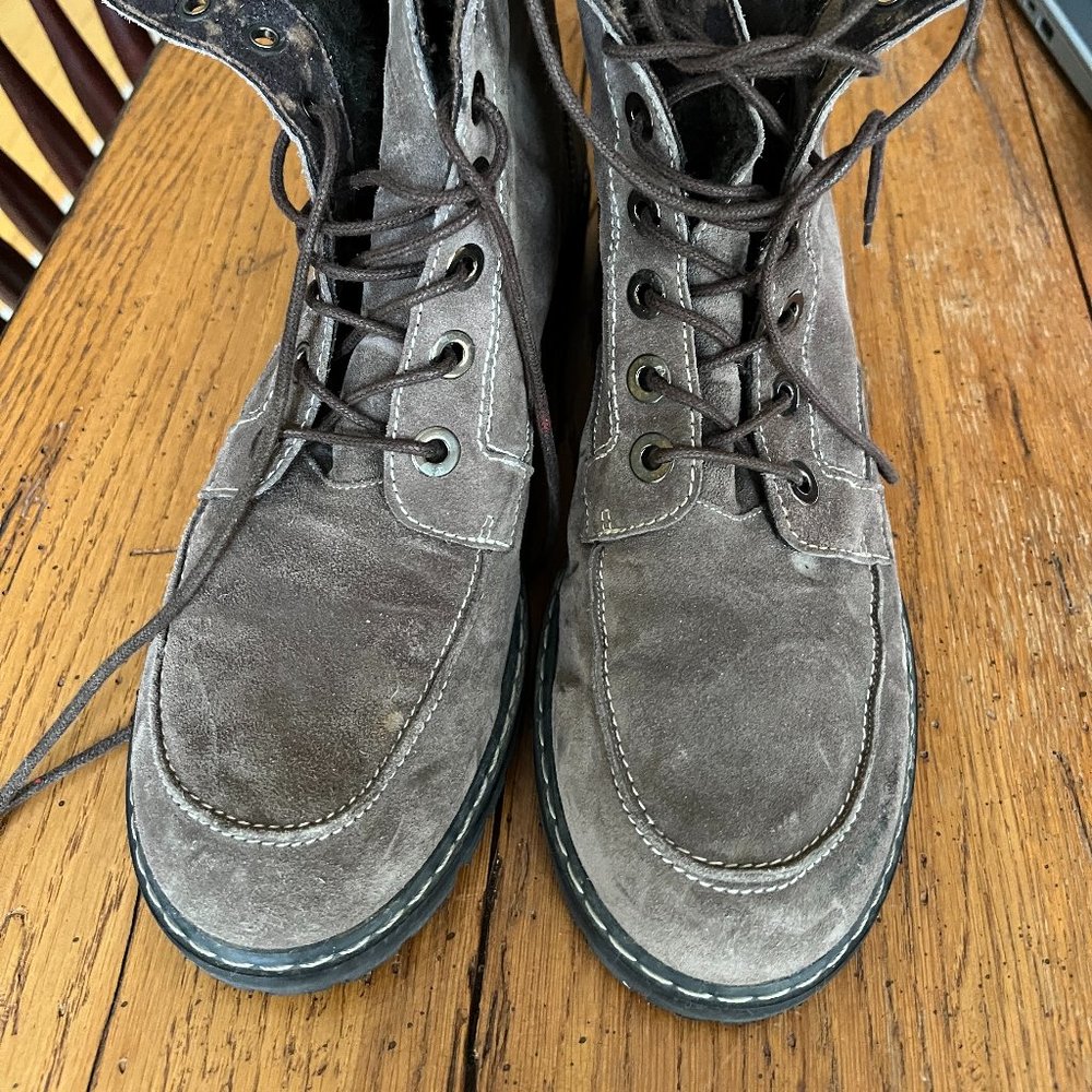 Stuart Weitzman Sz 9 Lace Up Ankle Boot